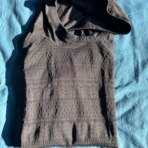 Lululemon Pullover with Hoodie Black size 10